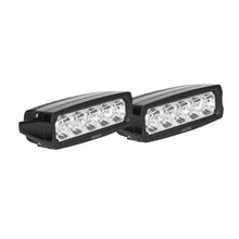 Load image into Gallery viewer, Westin Westin Fusion5 LED Light Bar Single Row 5.5 inch Flex w/3W Epistar (Set of 2) - Black