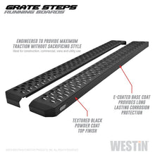 Load image into Gallery viewer, Westin Westin Grate Steps Running Boards 54 in - Textured Black