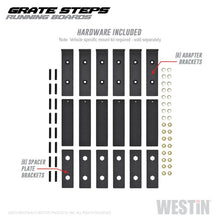 Load image into Gallery viewer, Westin Westin Grate Steps Running Boards 68 in - Textured Black