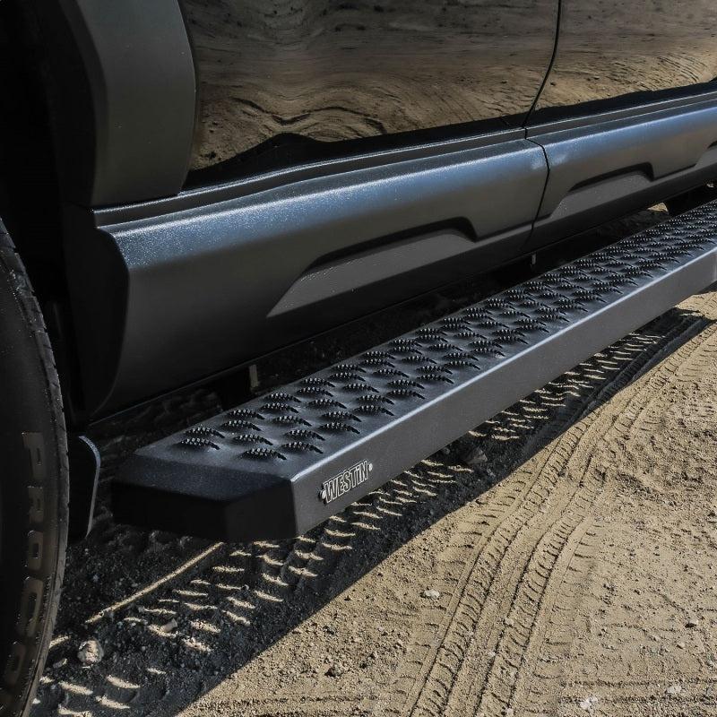 Westin Westin Grate Steps Running Boards 68 in - Textured Black