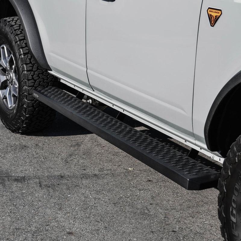 Westin Westin Grate Steps Running Boards 75 in - Textured Black