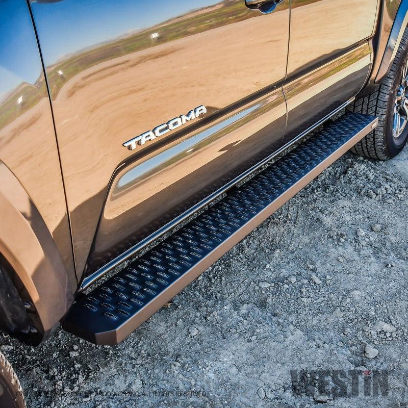 Westin Westin Grate Steps Running Boards 79 in - Textured Black