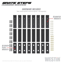 Load image into Gallery viewer, Westin Westin Grate Steps Running Boards 90 in - Textured Black