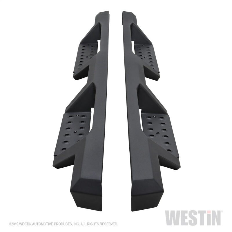 Westin Westin HDX 05-20 Toyota Tacoma Drop Nerf Step Bars - Txt Black