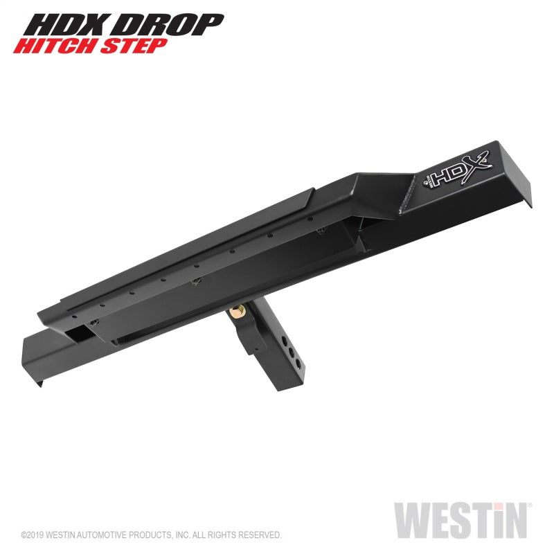 Westin HDX Drop Hitch Step 34in Step 2in Receiver - Textured Black - Black Ops Auto Works