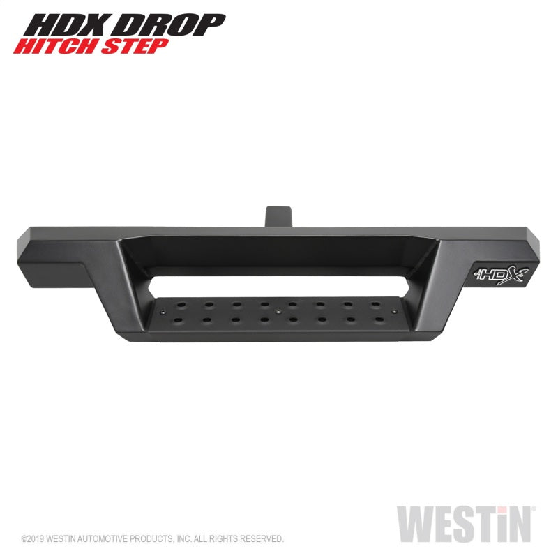 Westin HDX Drop Hitch Step 34in Step 2in Receiver - Textured Black - Black Ops Auto Works