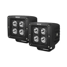 Load image into Gallery viewer, Westin Westin HyperQ LED Auxiliary Lights 3in x 3in cube 20w Flood - Black