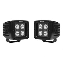 Load image into Gallery viewer, Westin Westin HyperQ LED Auxiliary Lights 3in x 3in cube 20w Flood - Black