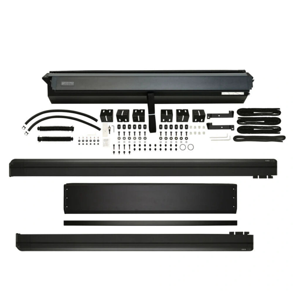 Westin Manual Retractable Tonneau Cover 24-26 Toyota Tacoma 6ft Bed Black - Westin 19-62795
