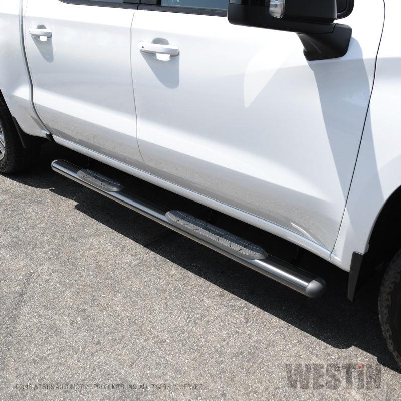 Westin Westin Premier 4 Oval Nerf Step Bars - 85 in - Black