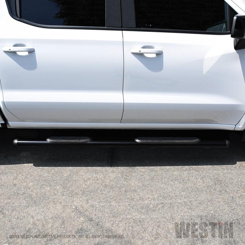 Westin Westin Premier 4 Oval Nerf Step Bars - 85 in - Black