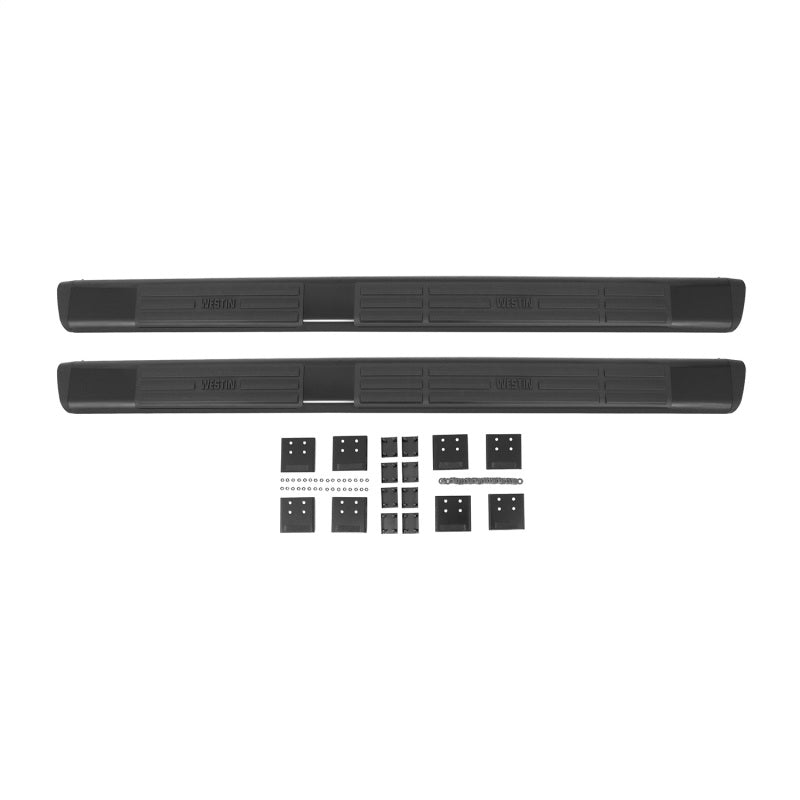 Westin Westin Premier 6 in Oval Side Bar - Mild Steel 75 in - Black