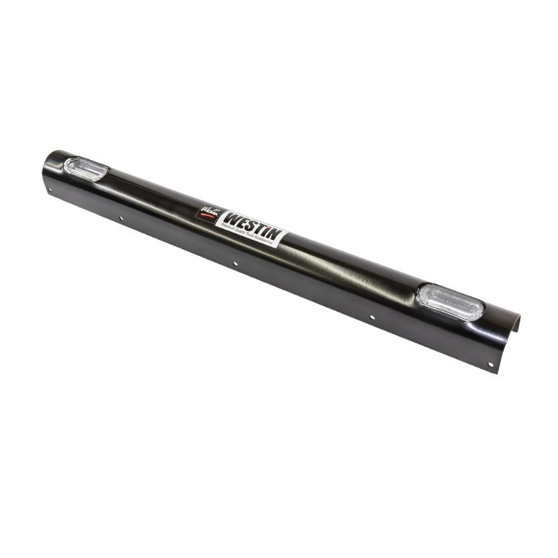 Westin Westin Push Bumper Elite Light Channel 33.1 inch Whelen 2 Hole - Black