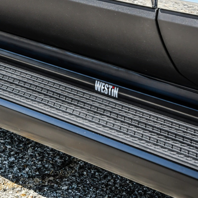Westin Westin SG6 Black Aluminum Running Boards 79 in