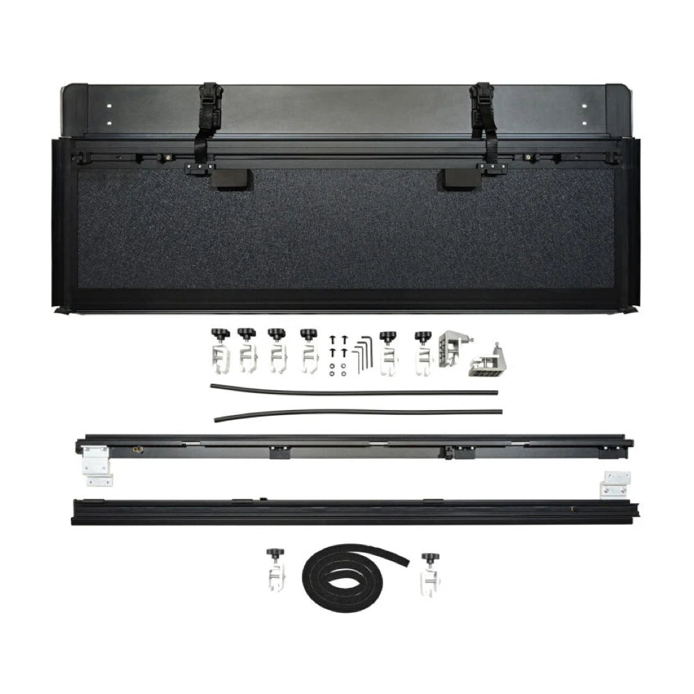 Westin 04-14 Ford F-150 2WD/4WD 5ft.7in. Bed Hard Tri-Fold Tonneau Cover - Black - WES19-42055 - product view 5