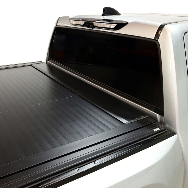 Westin 22-26 Toyota Tundra 5ft 5in. (66in.) Bed Electric Retractable Tonneau Cover - Black - Westin 19-50285