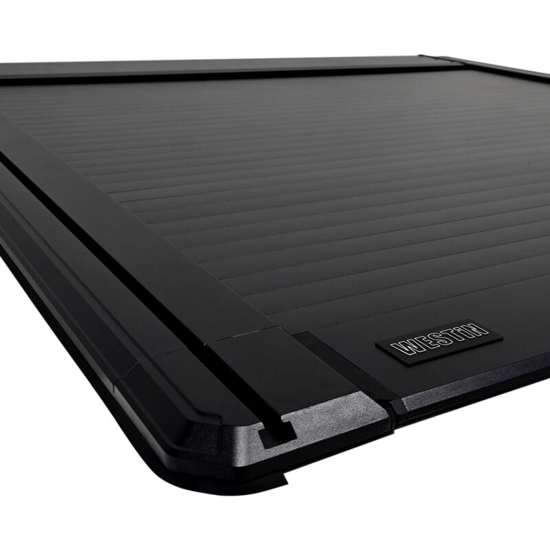 Westin 16-23 Toyota Tacoma 5ft 5in Bed Manual Retractable Tonneau Cover - Black - Westin 19-61065
