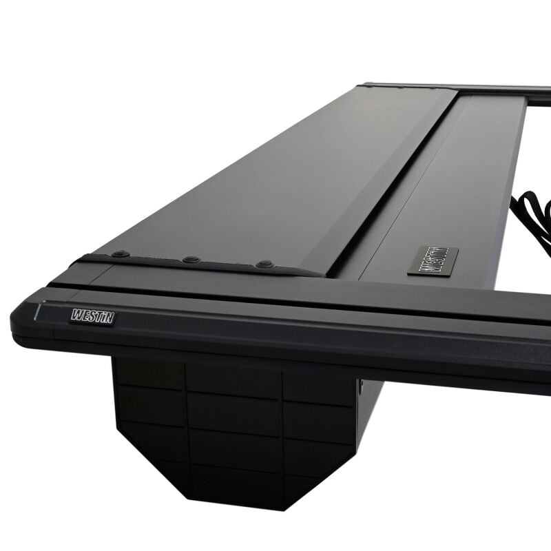 Westin 16-23 Toyota Tacoma 5ft 5in Bed Manual Retractable Tonneau Cover - Black - Westin 19-61065