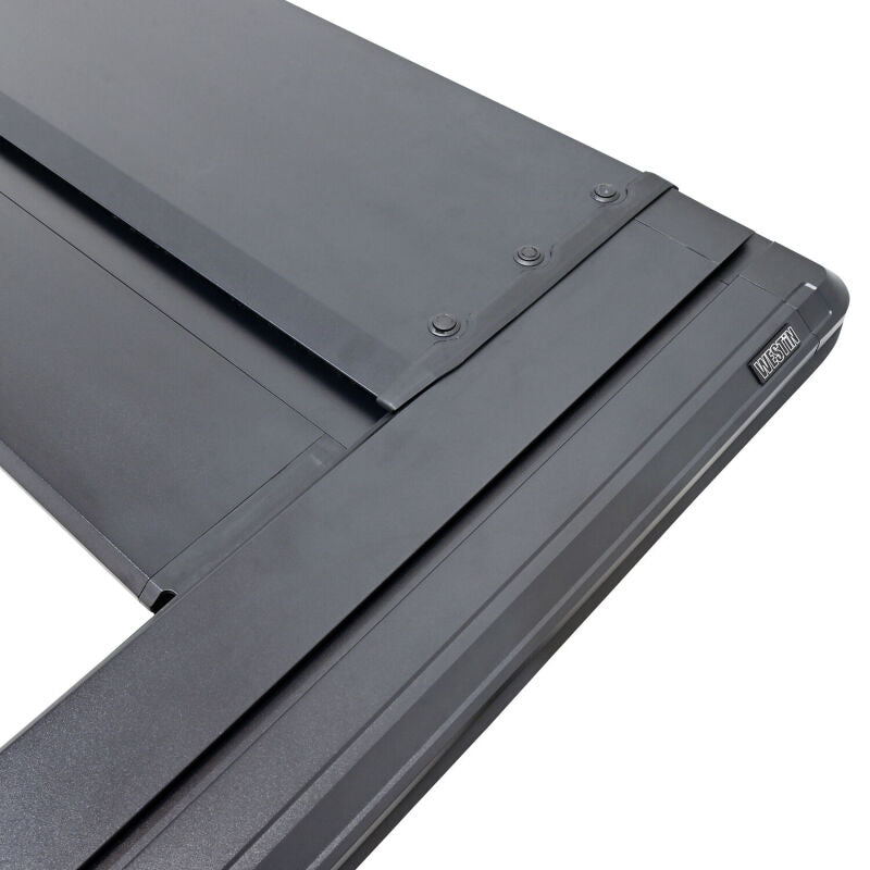 Westin Manual Retractable Tonneau Cover 24-26 Toyota Tacoma 6ft Bed Black - Westin 19-62795