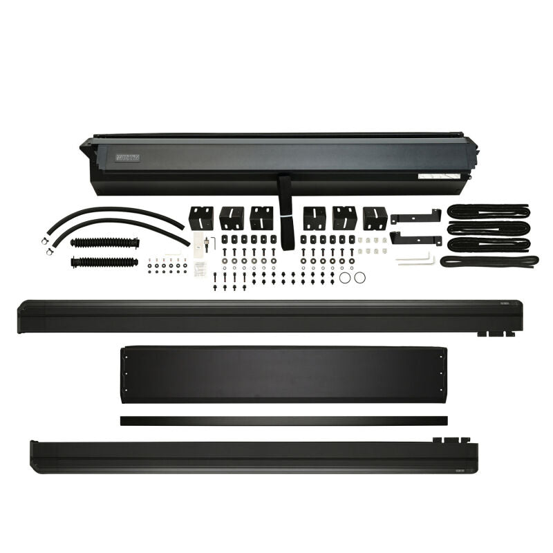 Westin Manual Retractable Tonneau Cover 24-26 Toyota Tacoma 6ft Bed Black - Westin 19-62795