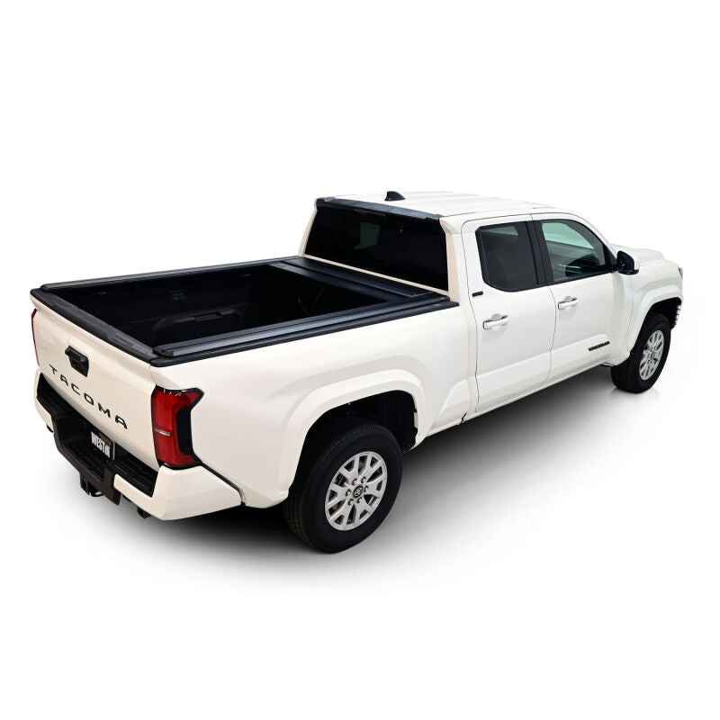 Westin Manual Retractable Tonneau Cover 24-26 Toyota Tacoma 6ft Bed Black - Westin 19-62795