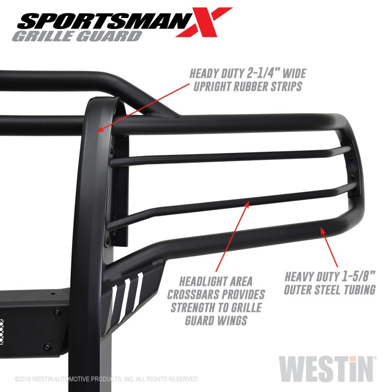 Westin 14-20 Toyota Tundra Sportsman X Grille Guard - Textured Black - Westin 40-33705