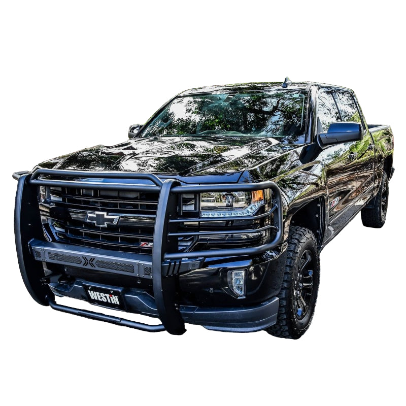 Westin 16-18 Chevy Silverado 1500 Sportsman X Grille Guard - Textured Black - Westin 40-33875