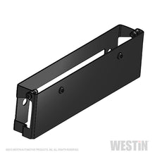 Load image into Gallery viewer, Westin Westin Winch Mount License Plate Re-locator - Black