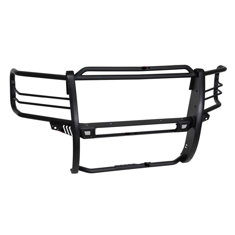 Westin Sportsman X Grille Guard – front view on 2016–2018 Silverado