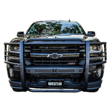 Load image into Gallery viewer, Westin Sportsman X Grille Guard – close-up of textured black finish