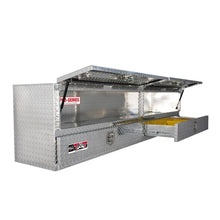 Load image into Gallery viewer, Westin Westin/Brute High Cap 96in Stake Bed Contractor TopSider w/ Bottom Drawers - Aluminum