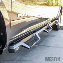 Load image into Gallery viewer, Westin Westin/HDX 19-20 Ram 2500/3500 Crew Cab (8ft Bed) Drop Wheel to Wheel Nerf Step Bars - Txt Black