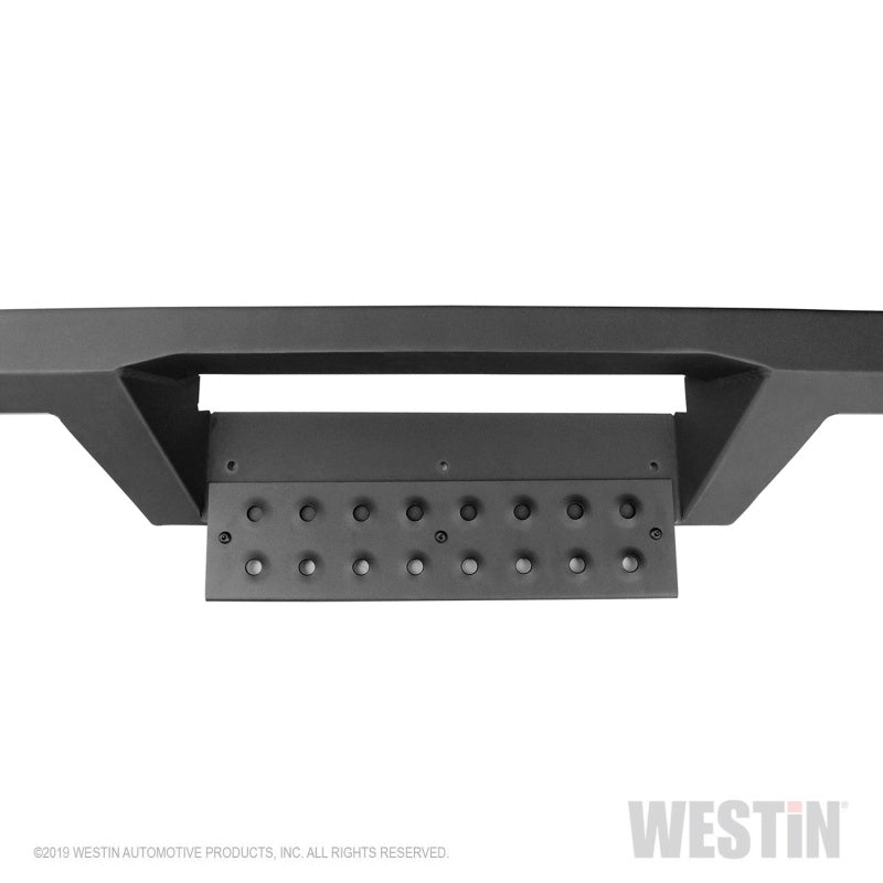 Westin Westin/HDX 19-20 Ram 2500/3500 Crew Cab (8ft Bed) Drop Wheel to Wheel Nerf Step Bars - Txt Black