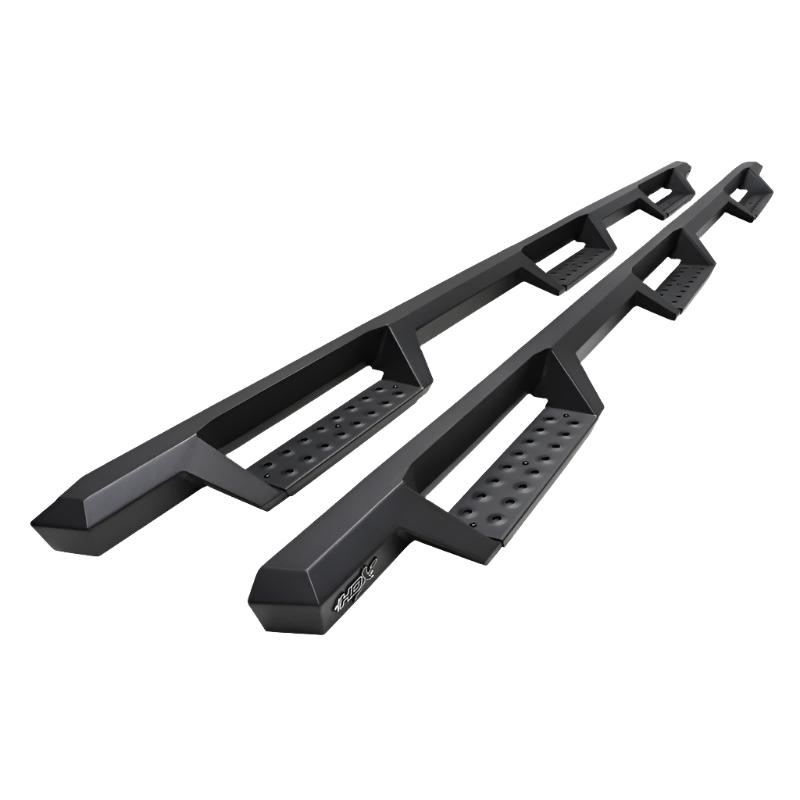 Westin Westin/HDX 19-20 Ram 2500/3500 Crew Cab (8ft Bed) Drop Wheel to Wheel Nerf Step Bars - Txt Black