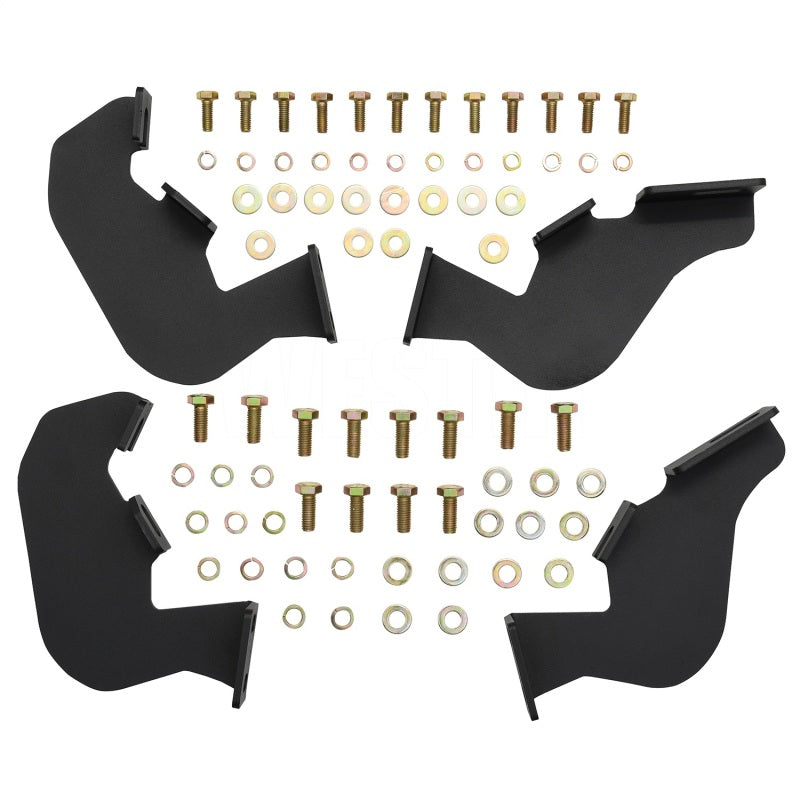 Westin Westin/HDX 2021+ Ford Bronco (2-Door) Drop Nerf Step Bars - Textured Black