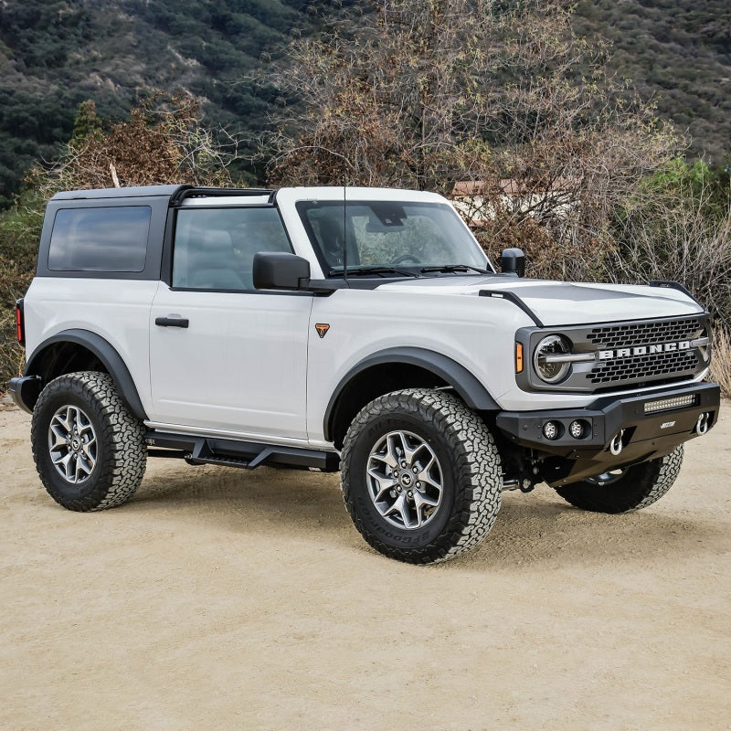 Westin Westin/HDX 2021+ Ford Bronco (2-Door) Drop Nerf Step Bars - Textured Black