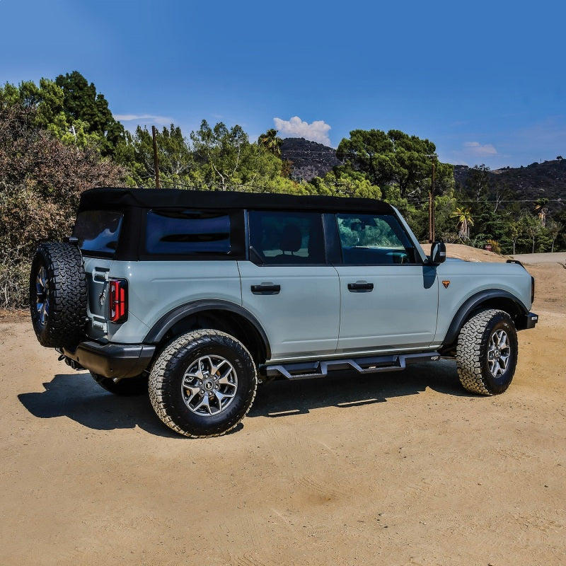 Westin Westin/HDX 2021+ Ford Bronco Drop Nerf Step Bars - Textured Black