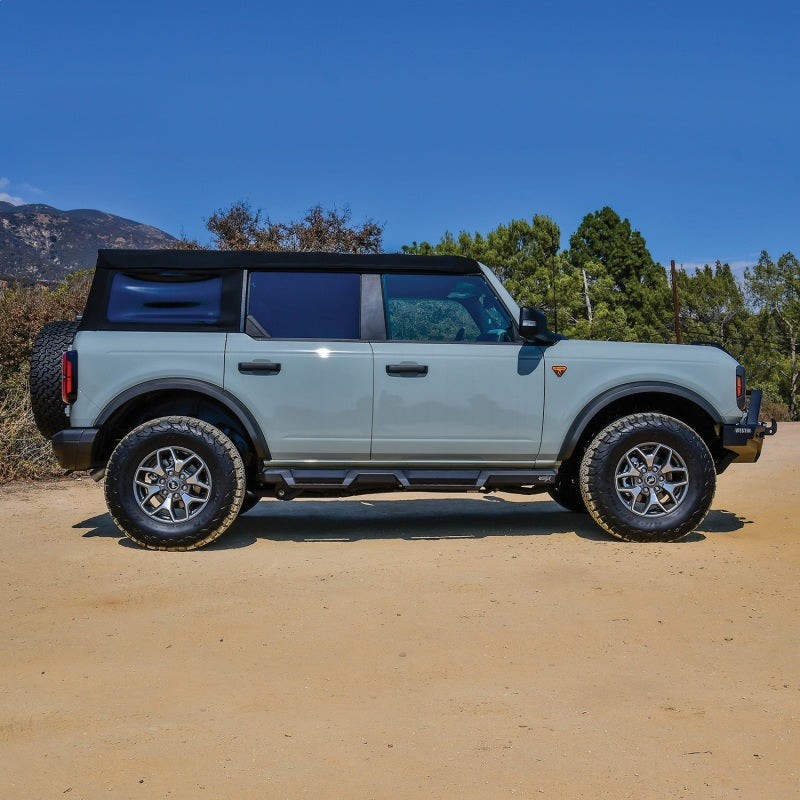 Westin Westin/HDX 2021+ Ford Bronco Drop Nerf Step Bars - Textured Black