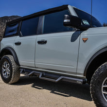 Load image into Gallery viewer, Westin Westin/HDX 2021+ Ford Bronco Drop Nerf Step Bars - Textured Black