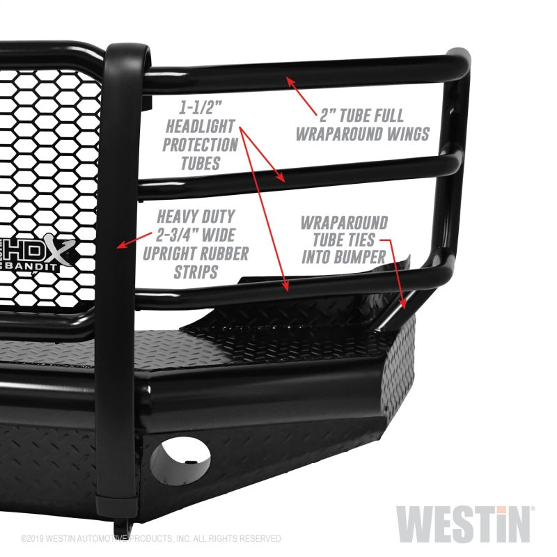 Westin Westin/HDX Bandit 11-16 Ford F-250 / F-350 Front Bumper - Black