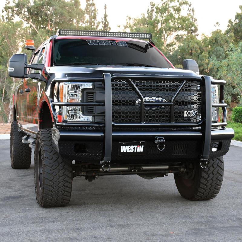 Westin Westin/HDX Bandit 17-19 Ford F-250 / F-350 Front Bumper - Textured Black