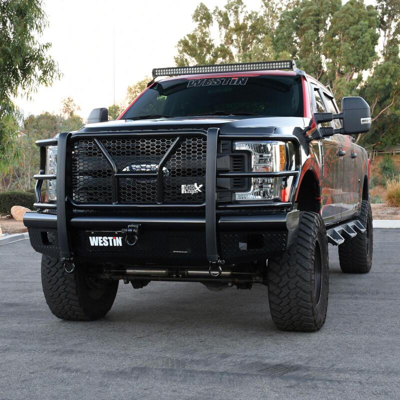 Westin Westin/HDX Bandit 17-19 Ford F-250 / F-350 Front Bumper - Textured Black