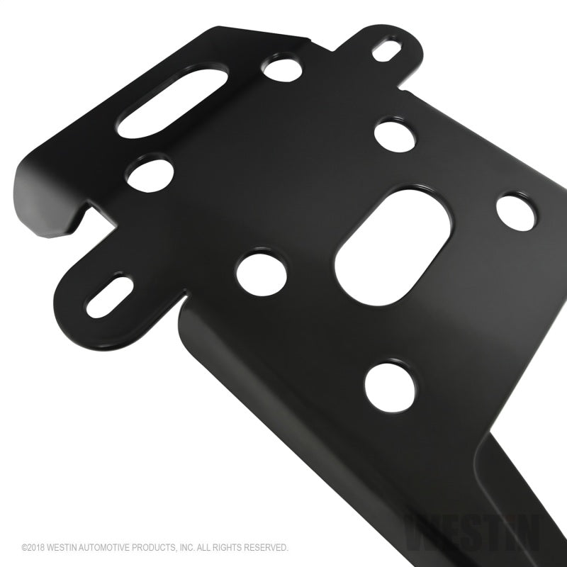 Westin/Snyper 07-11 Jeep Wrangler Transmission Pan Skid Plate - Textured Black - Black Ops Auto Works