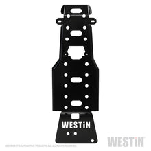 Load image into Gallery viewer, Westin Westin/Snyper 07-11 Jeep Wrangler Transmission Pan Skid Plate - Textured Black