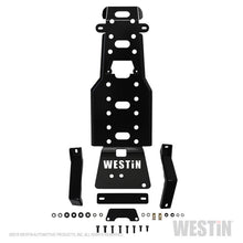 Load image into Gallery viewer, Westin Westin/Snyper 07-11 Jeep Wrangler Transmission Pan Skid Plate - Textured Black