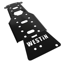 Load image into Gallery viewer, Westin Westin/Snyper 07-11 Jeep Wrangler Transmission Pan Skid Plate - Textured Black