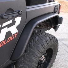 Load image into Gallery viewer, Westin Westin/Snyper 07-17 Jeep Wrangler Tube Fenders - Rear - Textured Black