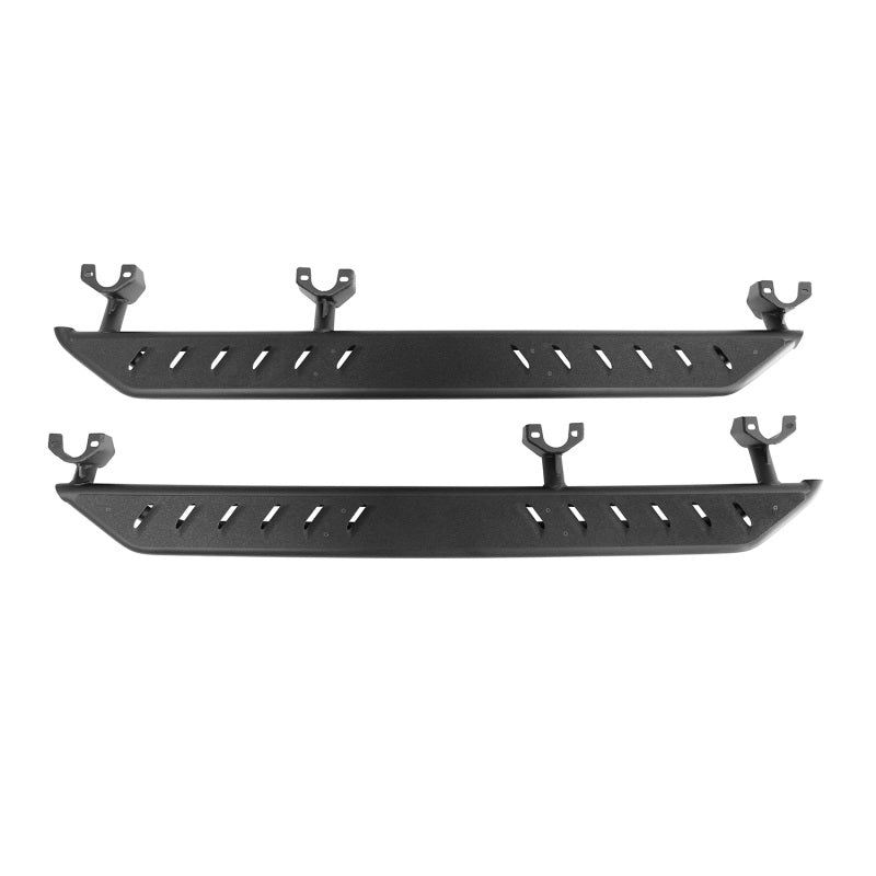Westin Westin/Snyper 07-17 Jeep Wrangler Unlimited Triple Tube Rock Rail Steps - Textured Black