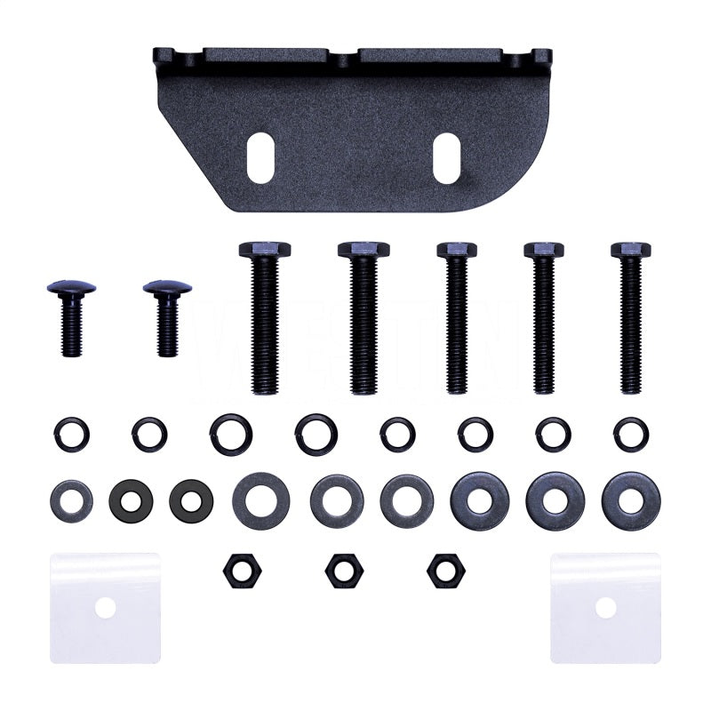 Westin/Snyper 18-21 Jeep Wrangler JL Oil Pan Skid Plate - Textured Black - Black Ops Auto Works