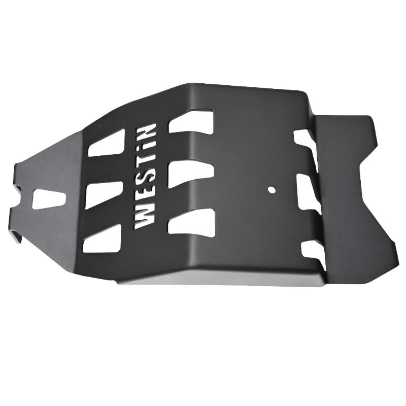 Westin/Snyper 18-21 Jeep Wrangler JL Oil Pan Skid Plate - Textured Black - Black Ops Auto Works